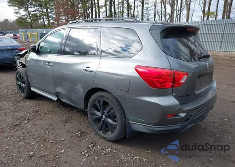 2018 Nissan Pathfinder Sl z USA, uszkodzony, nr VIN 5N1DR2MM3JC639579